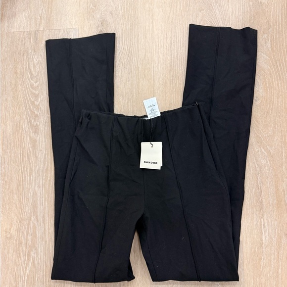 Sandro black pants size 6 - Picture 3 of 5